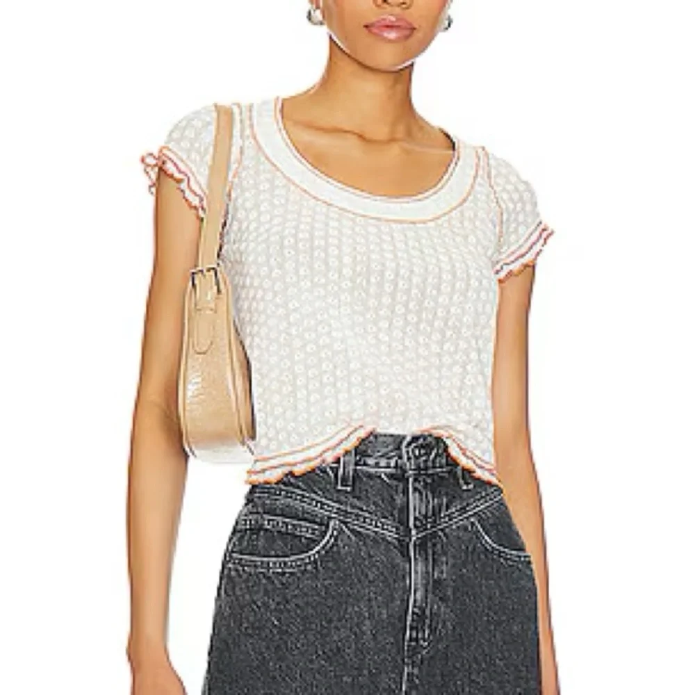 Free People Garner Tee Size Medium Tea Combo - Picture 3 of 3